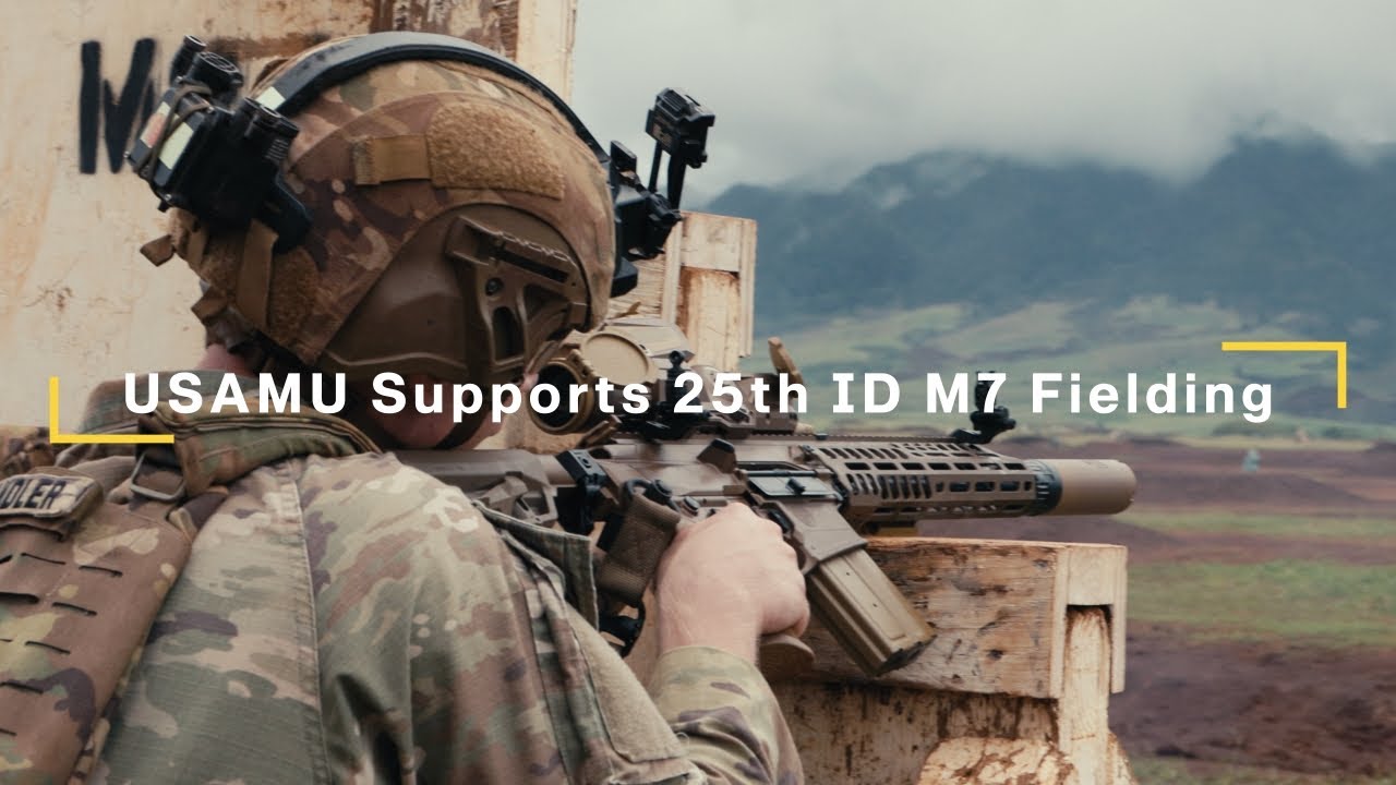 Повышение боевой эффективности: USAMU поддерживает развертывание M7 25-й пехотной дивизии.