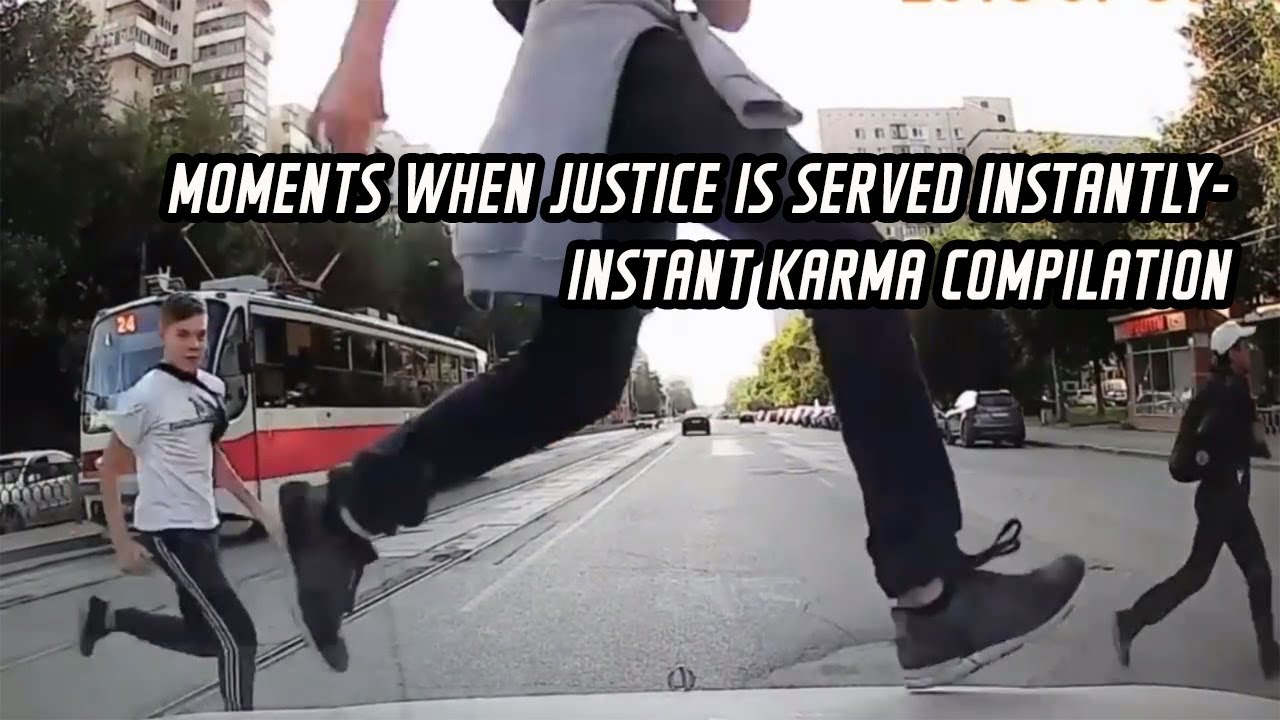 Moments when justice is served instantly  instant karma compilation