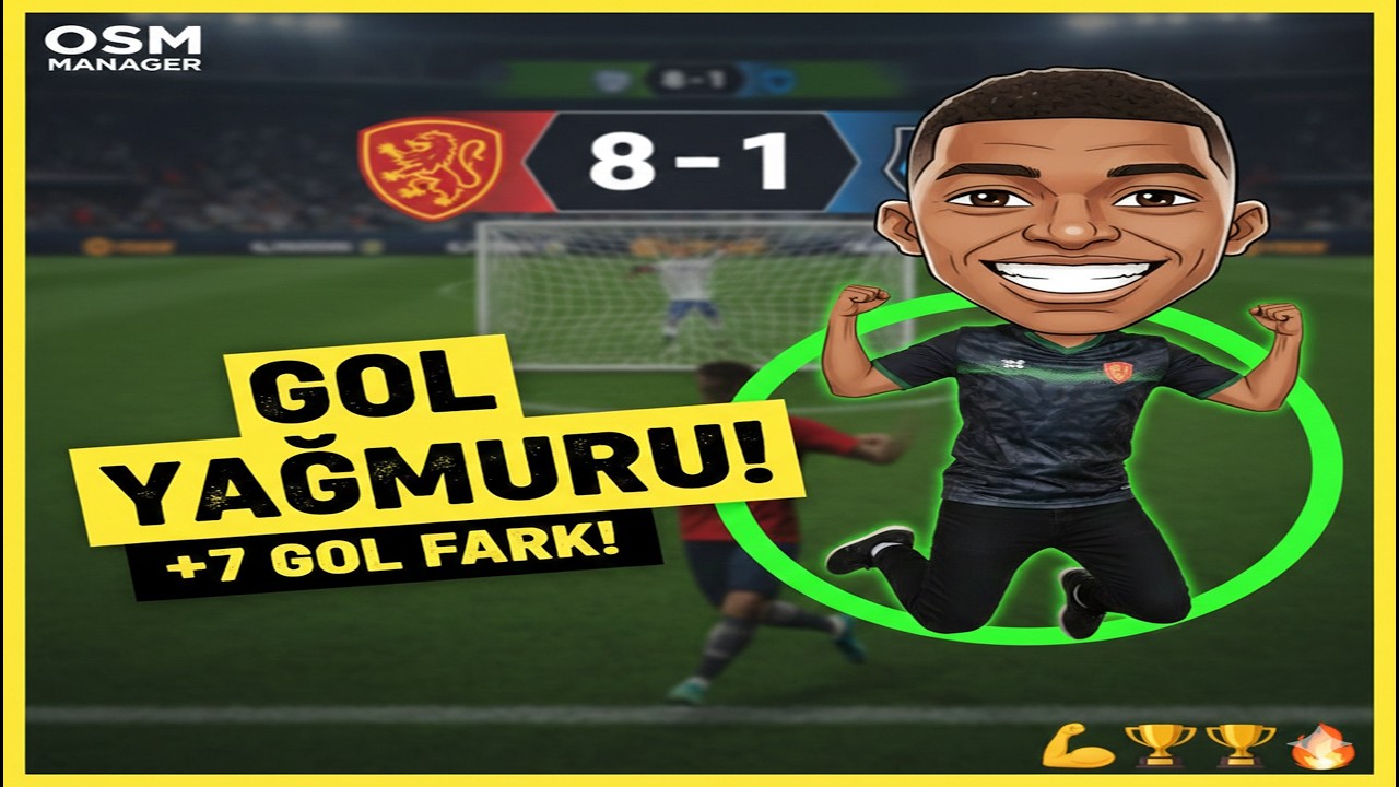 Bu Taktikle Yenemeyeceğiniz Takım Yok! | OSM Bol Gol Atma Taktiği #onlinesoccermanager #osm