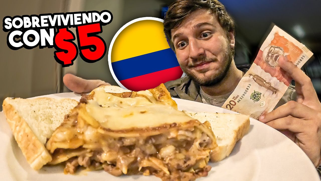 Sobreviviendo con $5 en COLOMBIA 🇨🇴 | ¿Es posible?