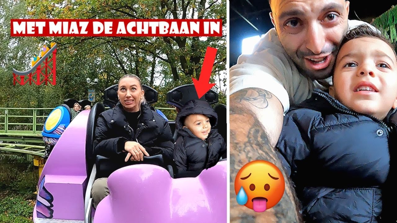 MIAZ GAAT VOOR DE EERSTE KEER IN EEN ACHTBAAN!  *TOVERLAND* 😱😂| #736