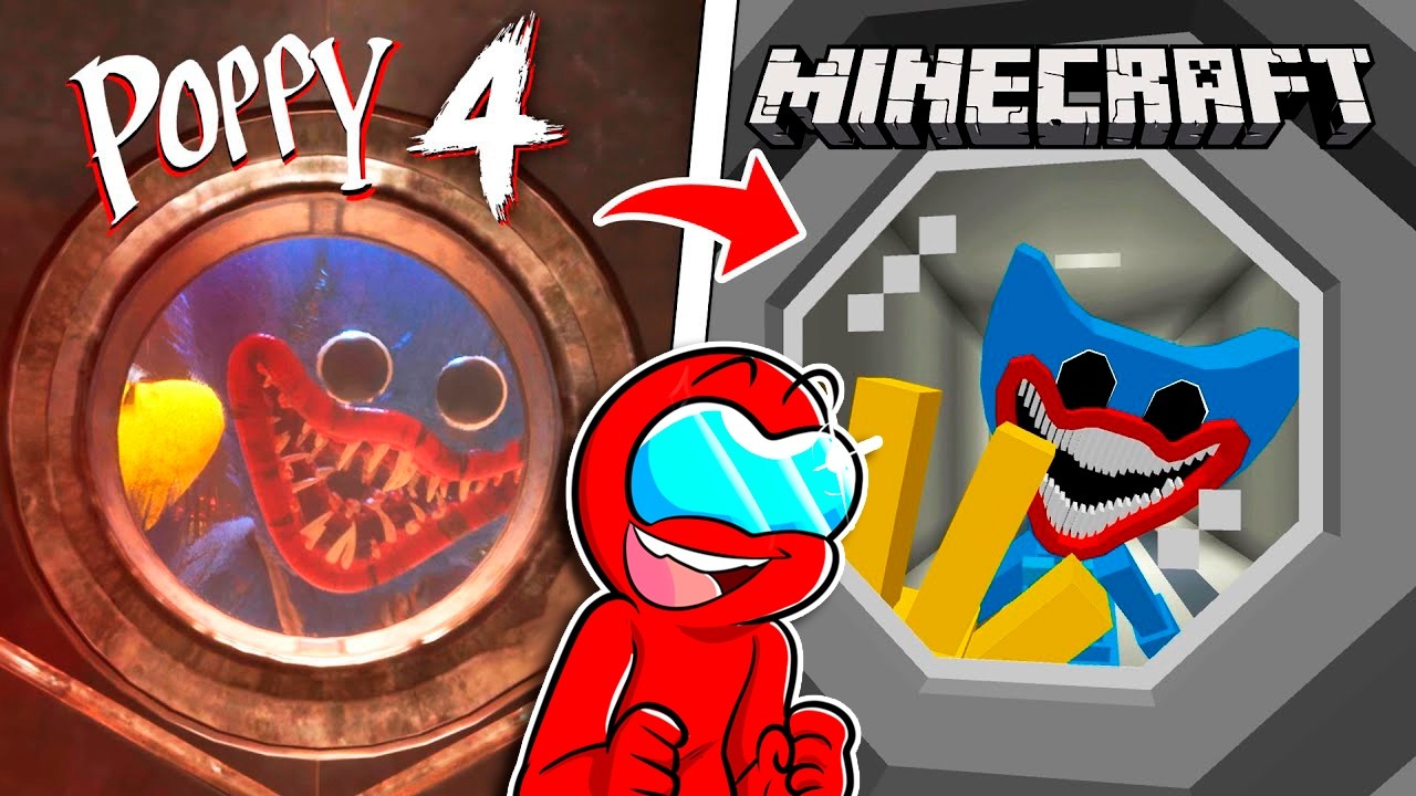 Complete POPPY PLAYTIME 4 en Minecraft! 😱