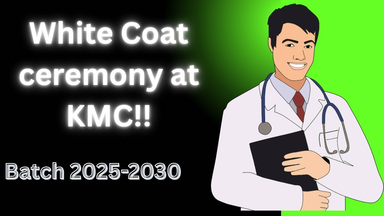 White coat ceremony at Khyber medical college,Peshawar..