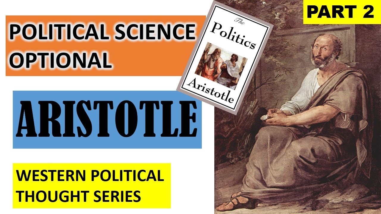 Aristotle  - Western Political Thought | Political Science Optional for UPSC Mains | PSIR | In Hindi