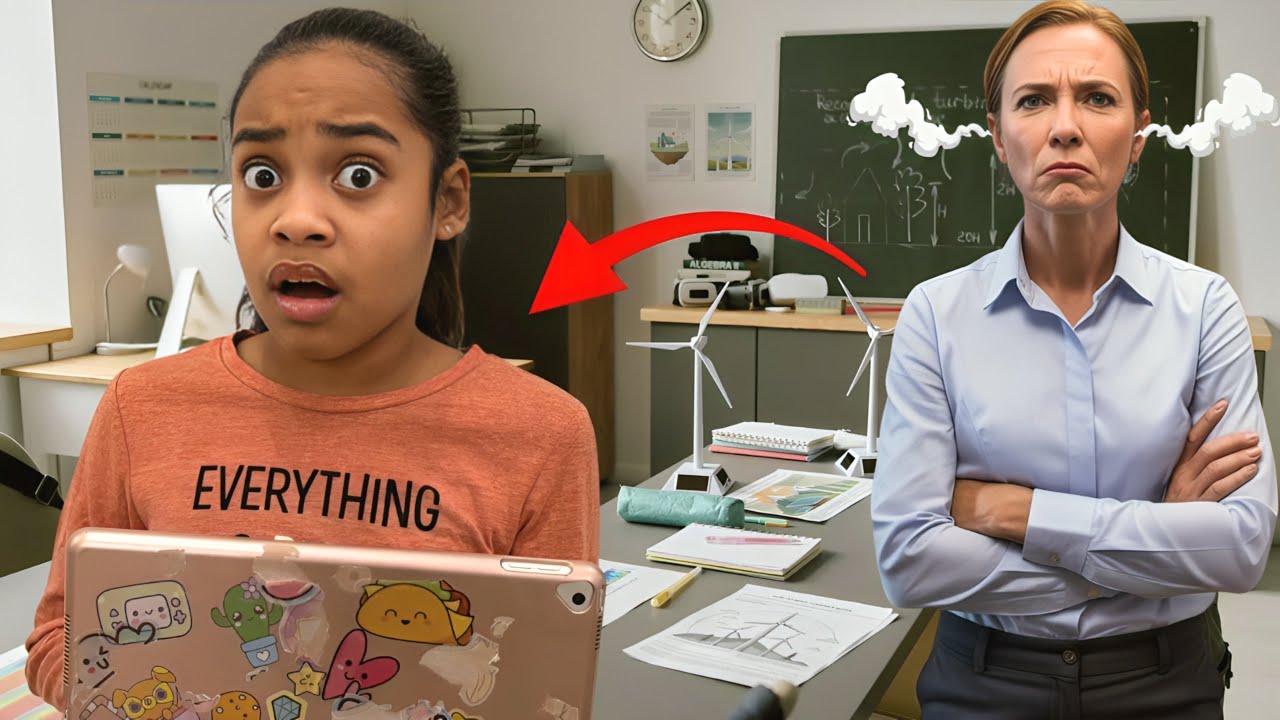 Girl Gets CAUGHT Playing ROBLOX In CLASS, BIG MISTAKE