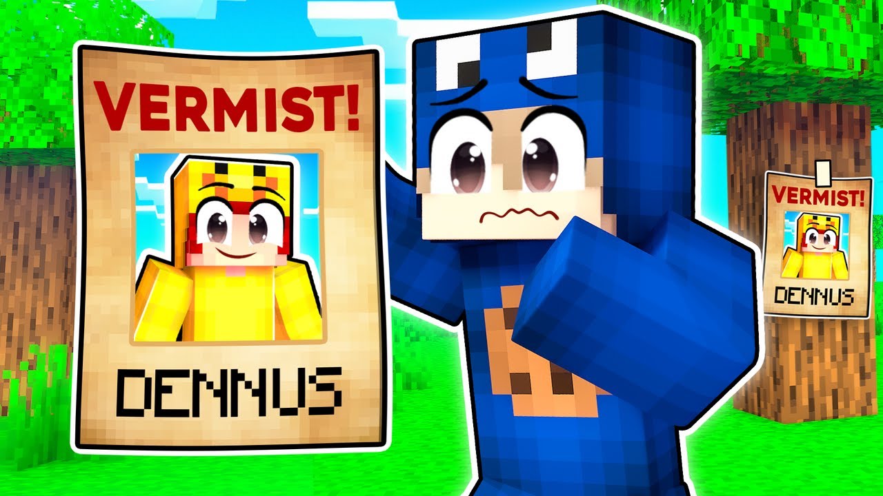Dennus Is VERMIST In Minecraft..