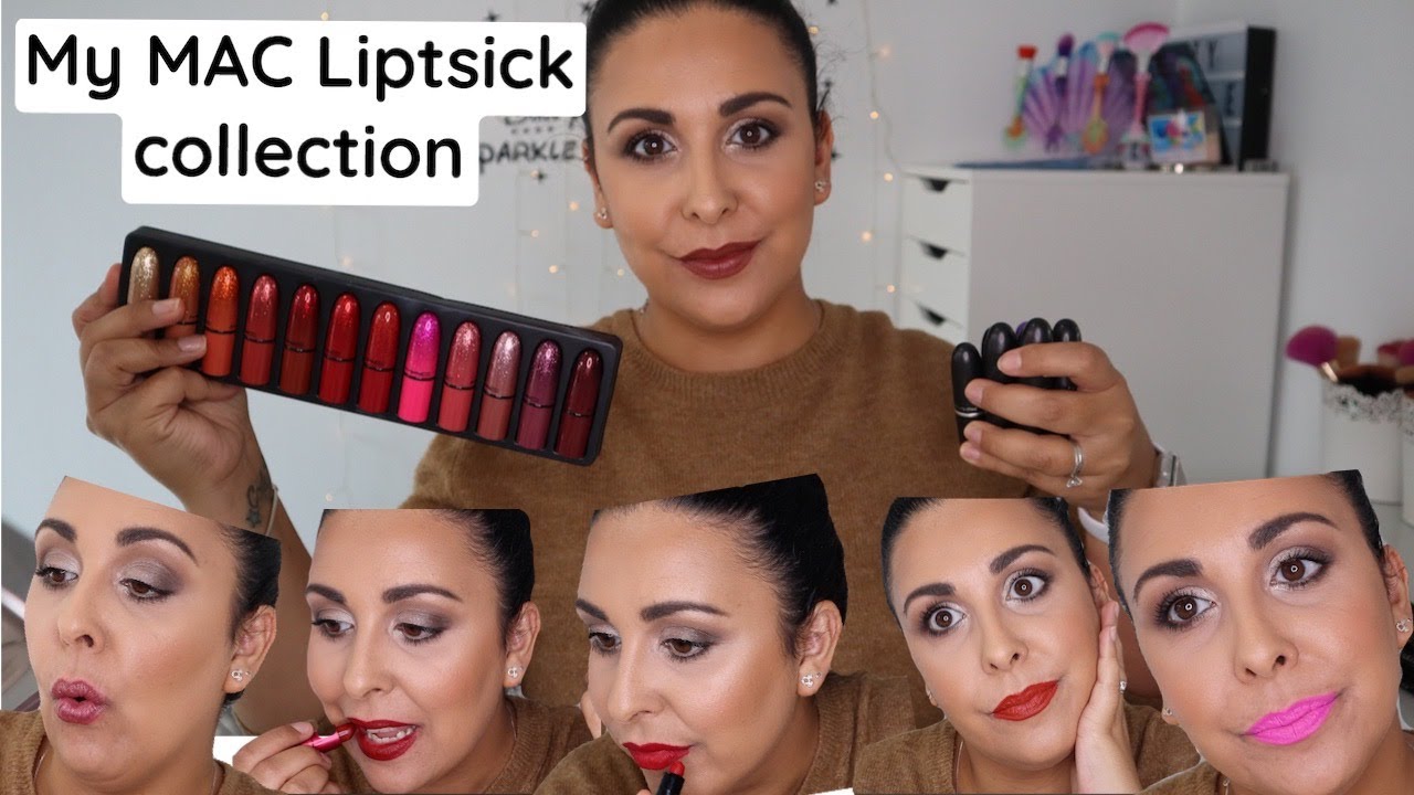 My MAC Lipstick Collection & Swatches!!!
