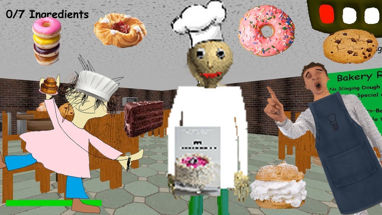 Baldi's Bakery of Baked Goods v1.1.1  - Baldi's Basics V1.3.2 decompiled Mod