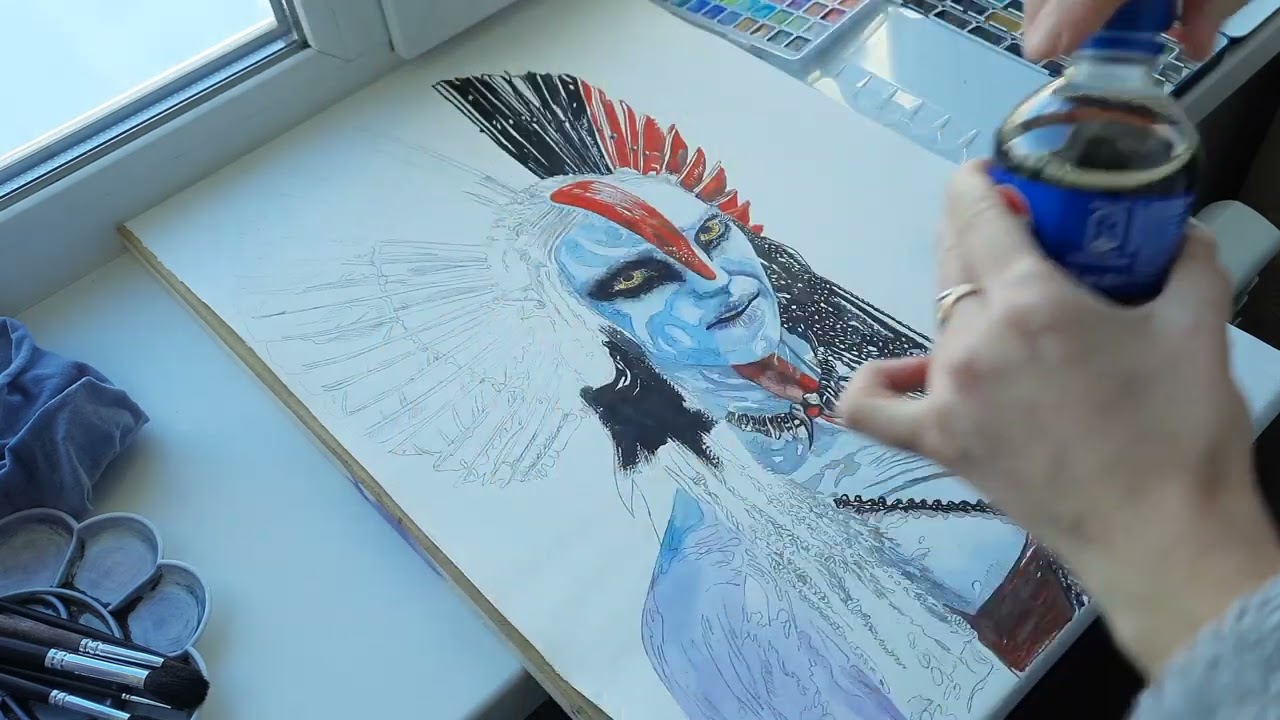How I Used Sprite for My Painting