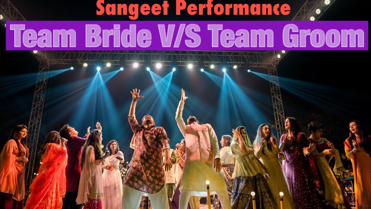 Team Bride vs Team Groom | Wedding Dance Battle | Jhoom Barbar Jhoom | Aditya’s Dance Vlogs |