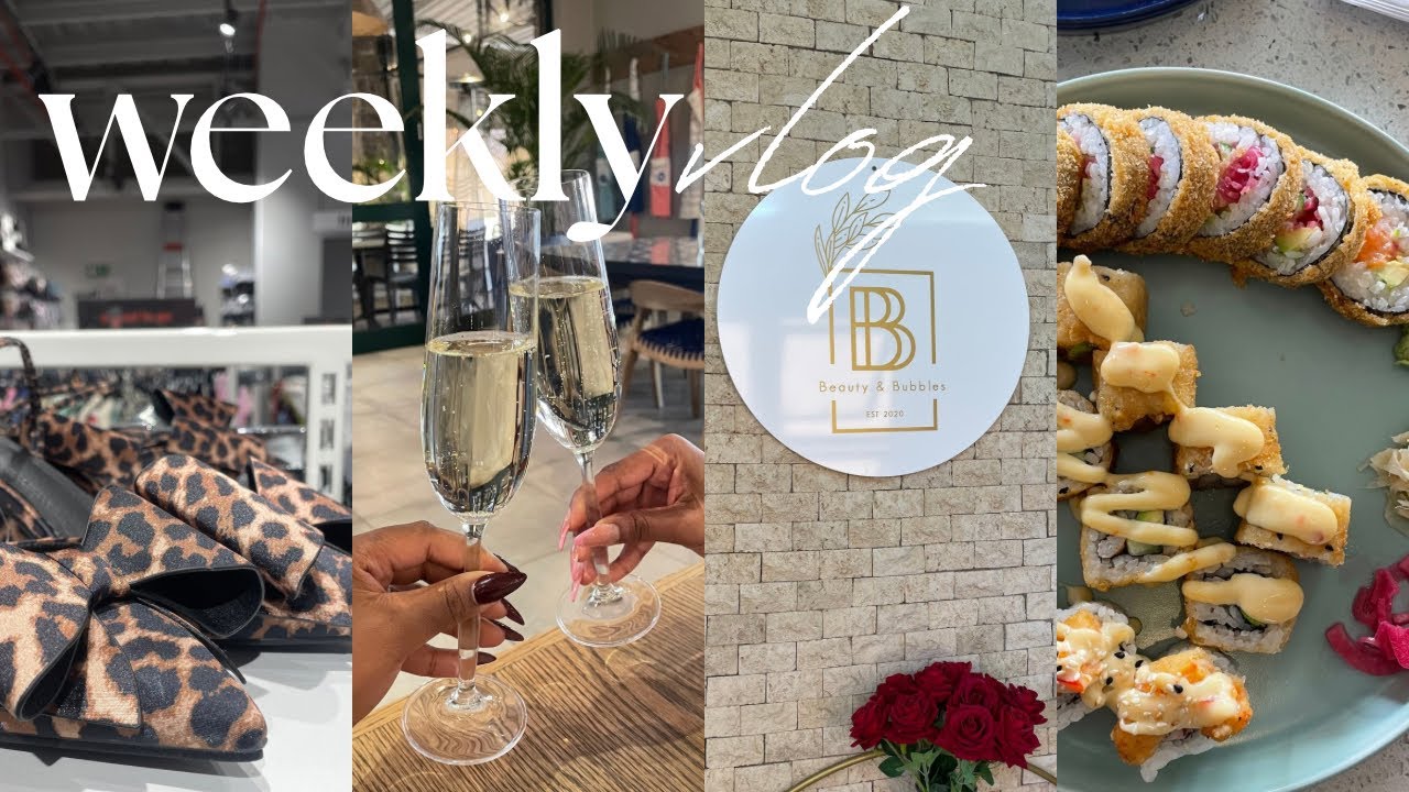 WEEKLY VLOG : #lifelately SPA DAY, ERRAND RUN ,SUSHI DATE & MORE |SOUTH AFRICAN YOUTUBER