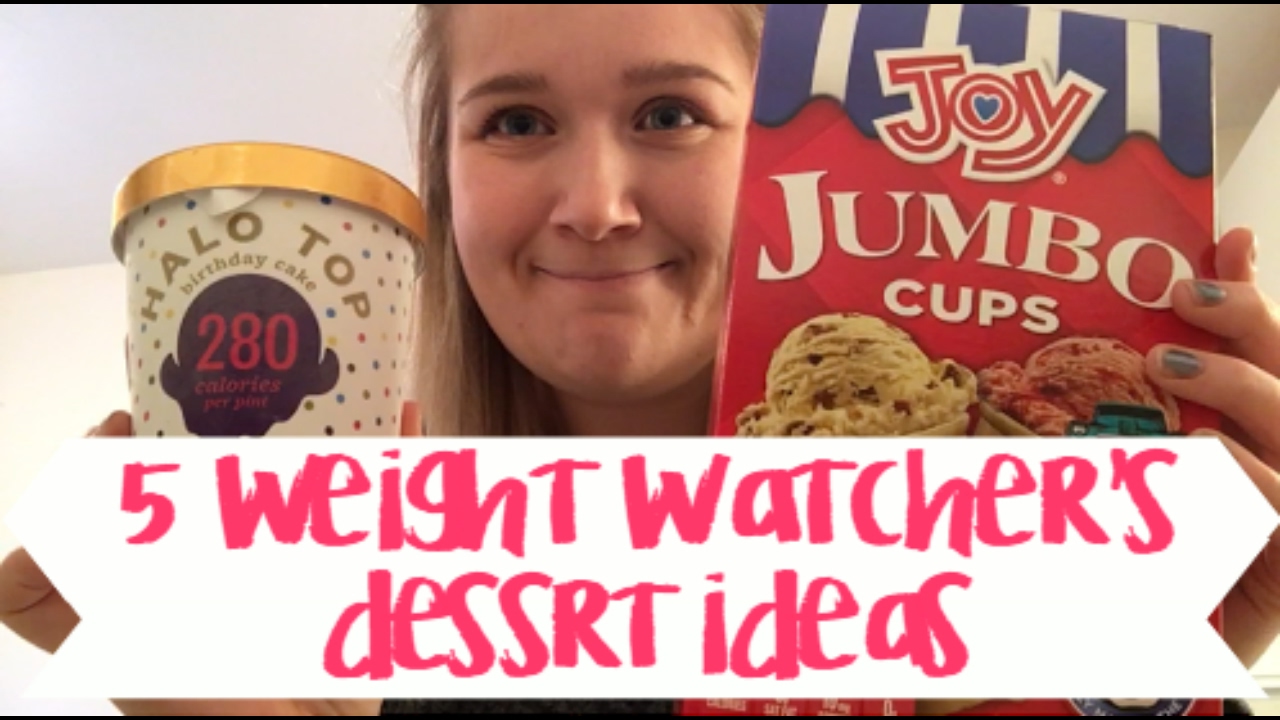 5 WW friendly Dessert ideas  (with smartpoints)