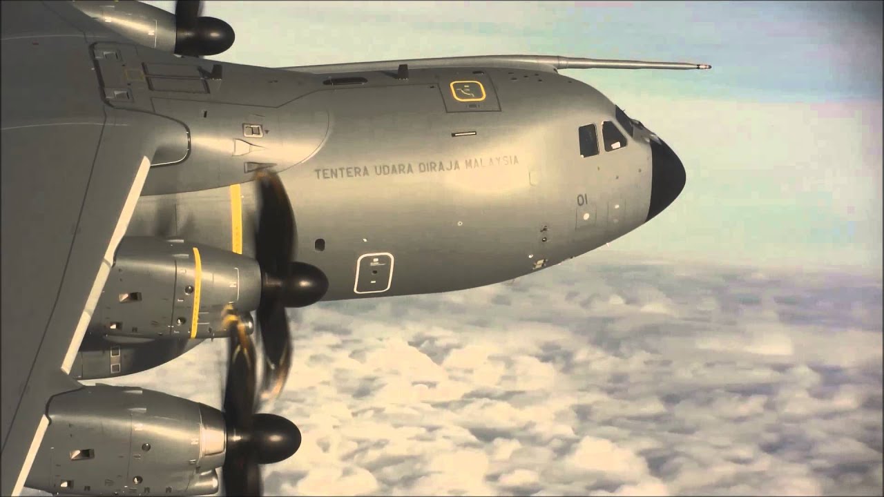 Rentaka: First RMAF Airbus A400M Malaysia Maiden Flight