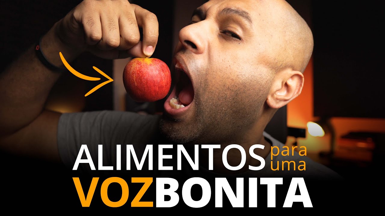 Alimentos para ter uma VOZ BONITA PARA CANTAR
