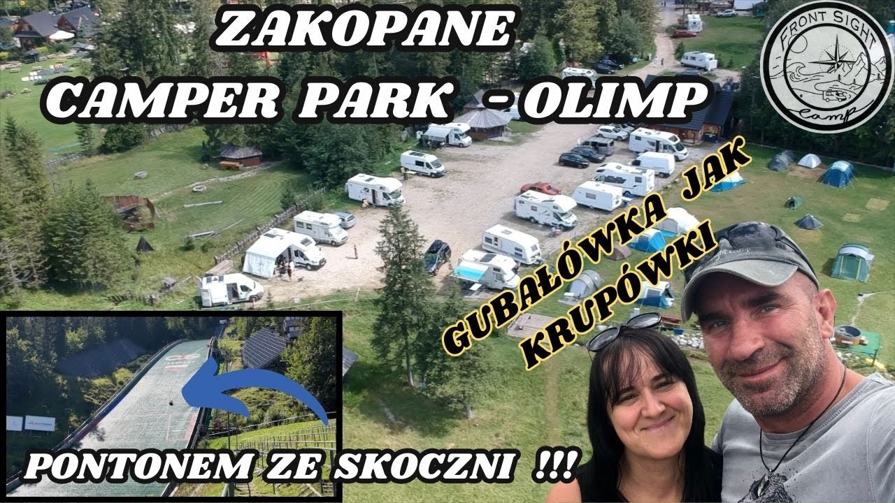 ZAKOPANE Camper Park OLIMP / BĄKOWO ZOHYLINA / Zwiedzamy Wielką Krokiew / Diabelski Młyn / vlog #42