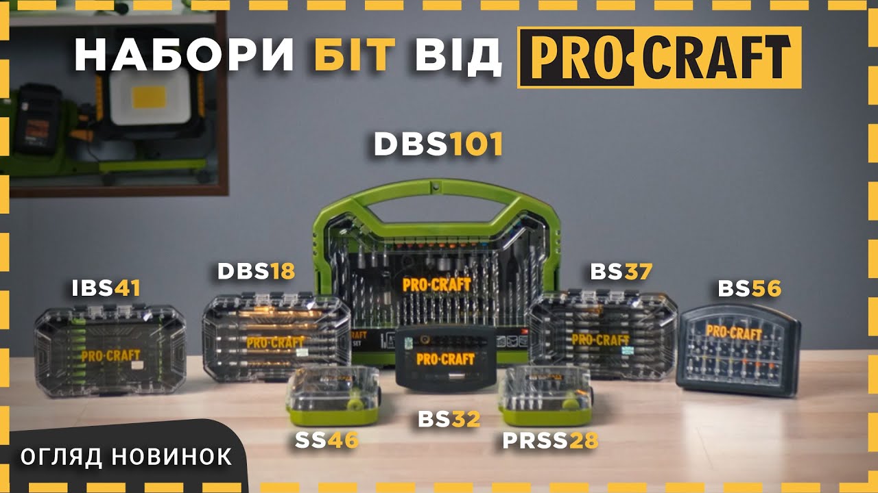 ТОП набори біт від Procraft – який підходить саме вам?