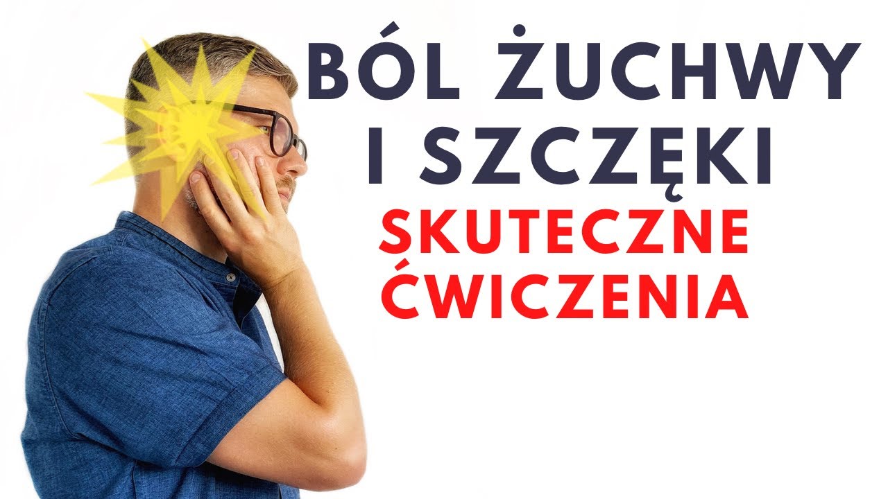 Masaż i ćwiczenia na ŻUCHWĘ i GŁOWĘ (dobre na ból szczęki / ból głowy) - dr n. med. Marcin Wytrążek