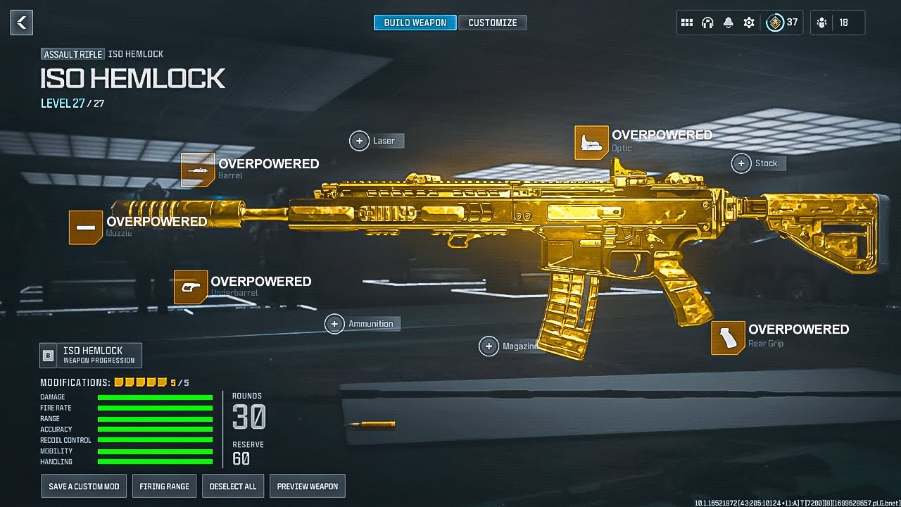 the MW2 ISO HEMLOCK is BROKEN in MW3! (Best ISO HEMLOCK Class Setup) - Modern Warfare 3 Best Class