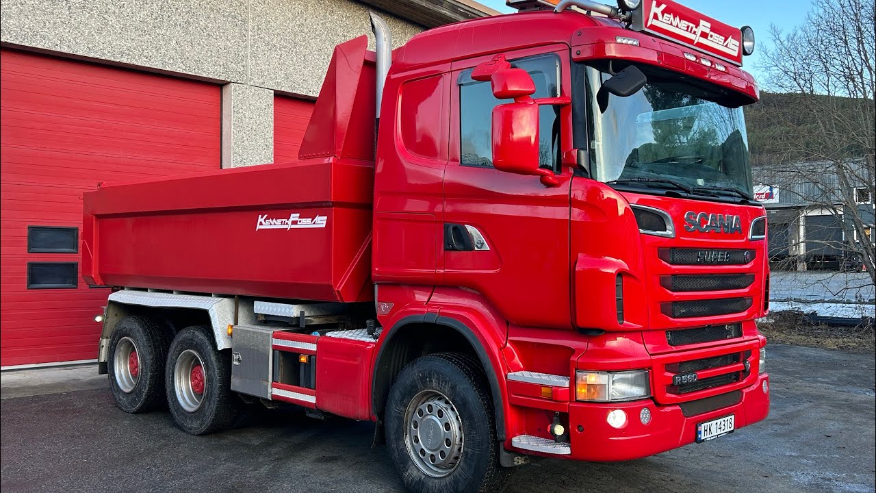 Scania R560, V8, 6X4 Tandem