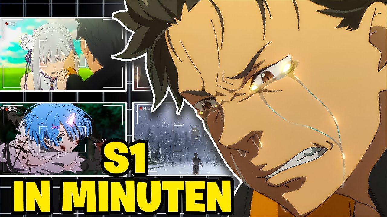 RE:ZERO Staffel 1 in 16 MINUTEN