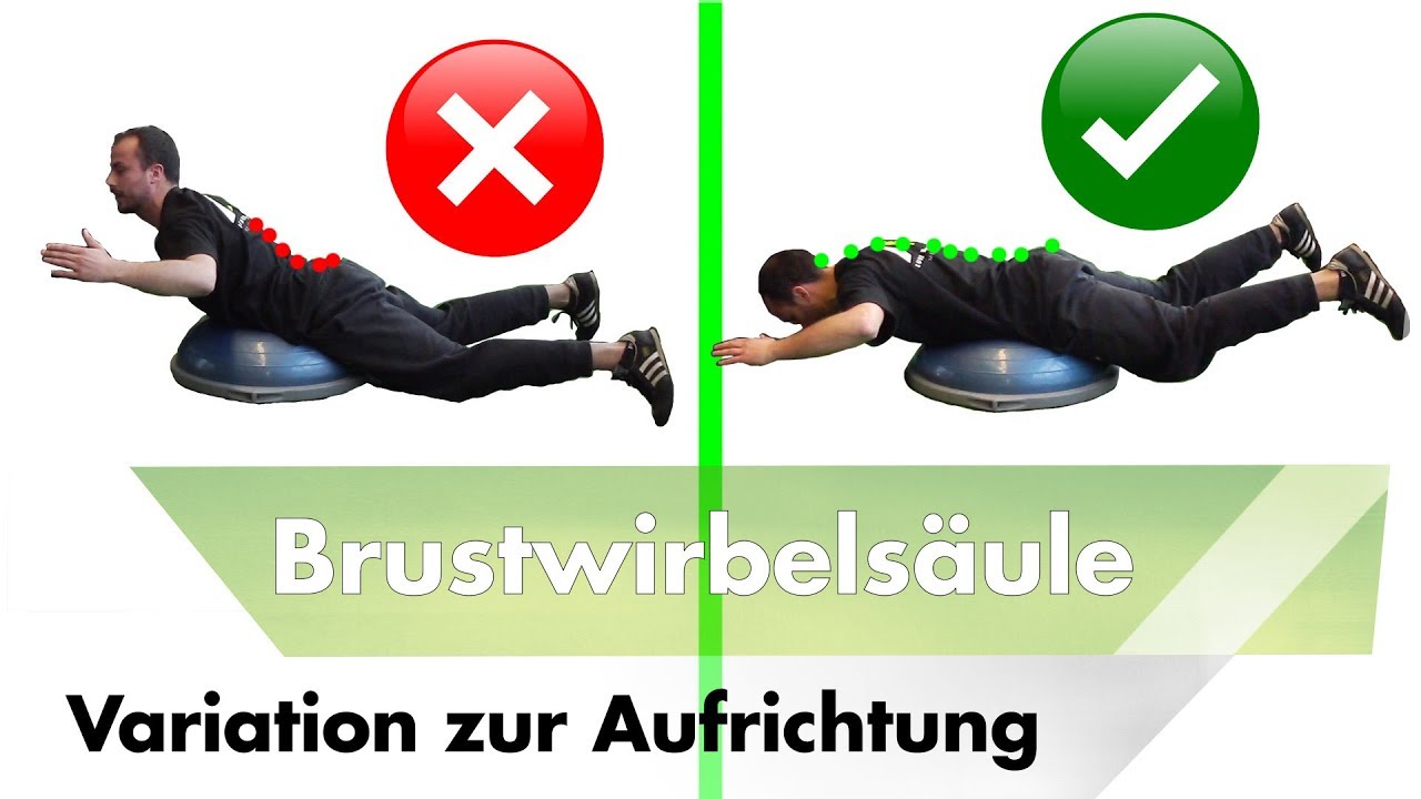 Brustwirbelsäule Aufrichten | Rückenstrecker richtig trainieren | Vermeide diesen Fehler
