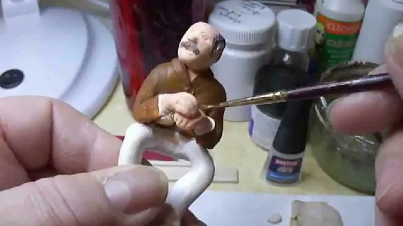 Tutoriel Création d'une figurine en pâte Fimo