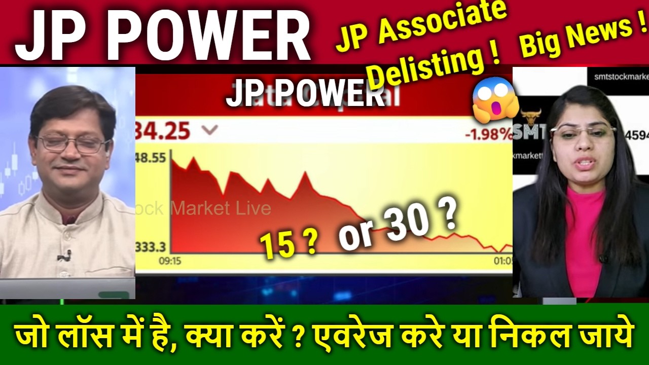 JP POWER share latest news,analysis,Buy or sell ?Adani,JP Associates delisting !,Future Target 2030