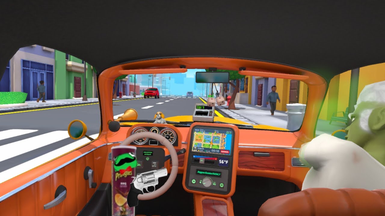 Being a vr uber driver sucks