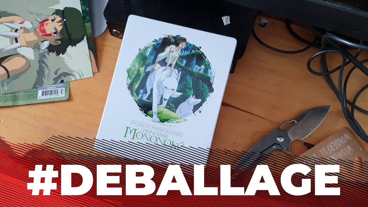 Princesse Mononok&eacute; Bo&icirc;tier M&eacute;tal Exclusivit&eacute; Fnac Combo Blu-ray DVD #DEBALLAGE