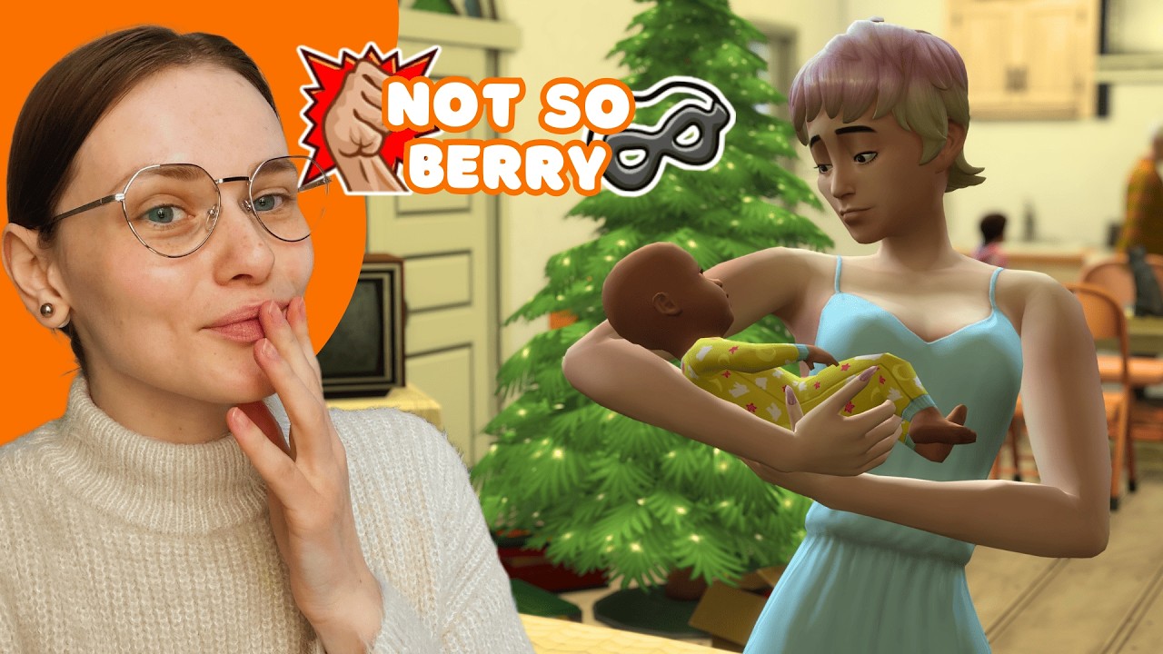 🍼Різдвяний подарунок | еп.8 ПОМАРАНЧЕВЕ ПОКОЛІННЯ | The Sims 4 Not So Berry