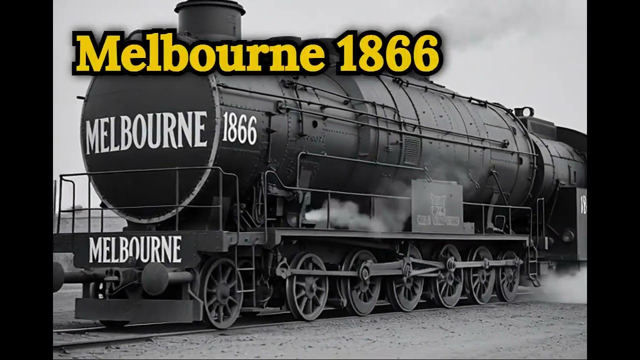 Melbourne 1866 - (AI reconstruction)