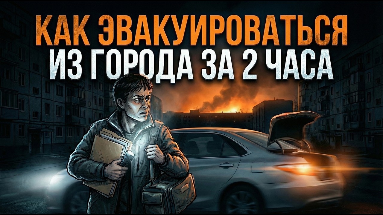 Как эвакуироваться из города за 2 часа: маршрут, вещи, ошибки