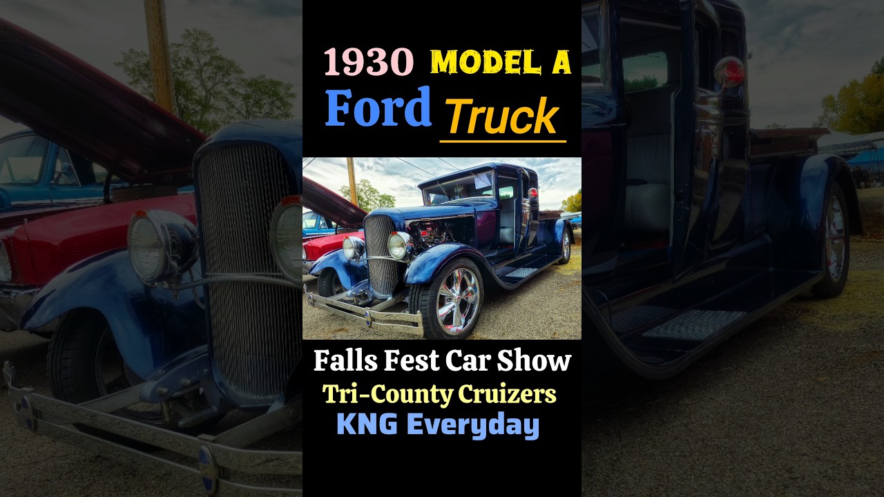 1930s Ford Model A, Truck, Cab Extended 