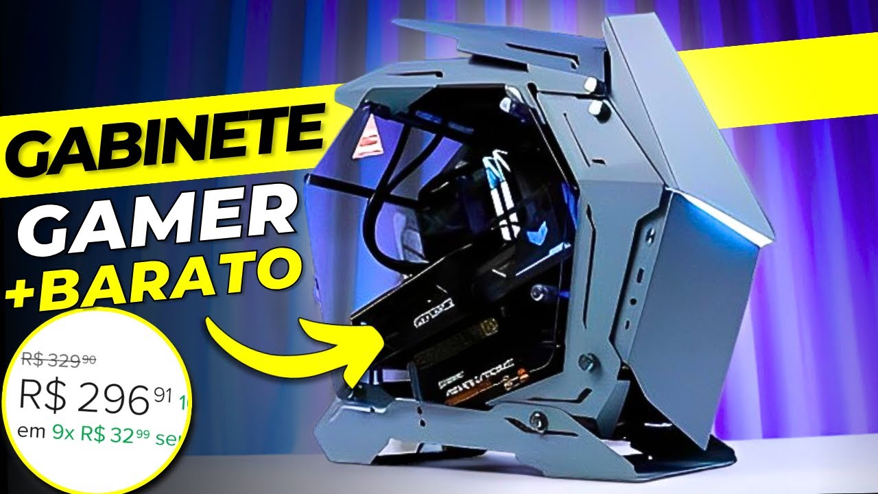 5 MELHORES Gabinete GAMER BARATO RGB 2024 - CUSTO BENEFICIO (Micro atx/atx/mini itx)