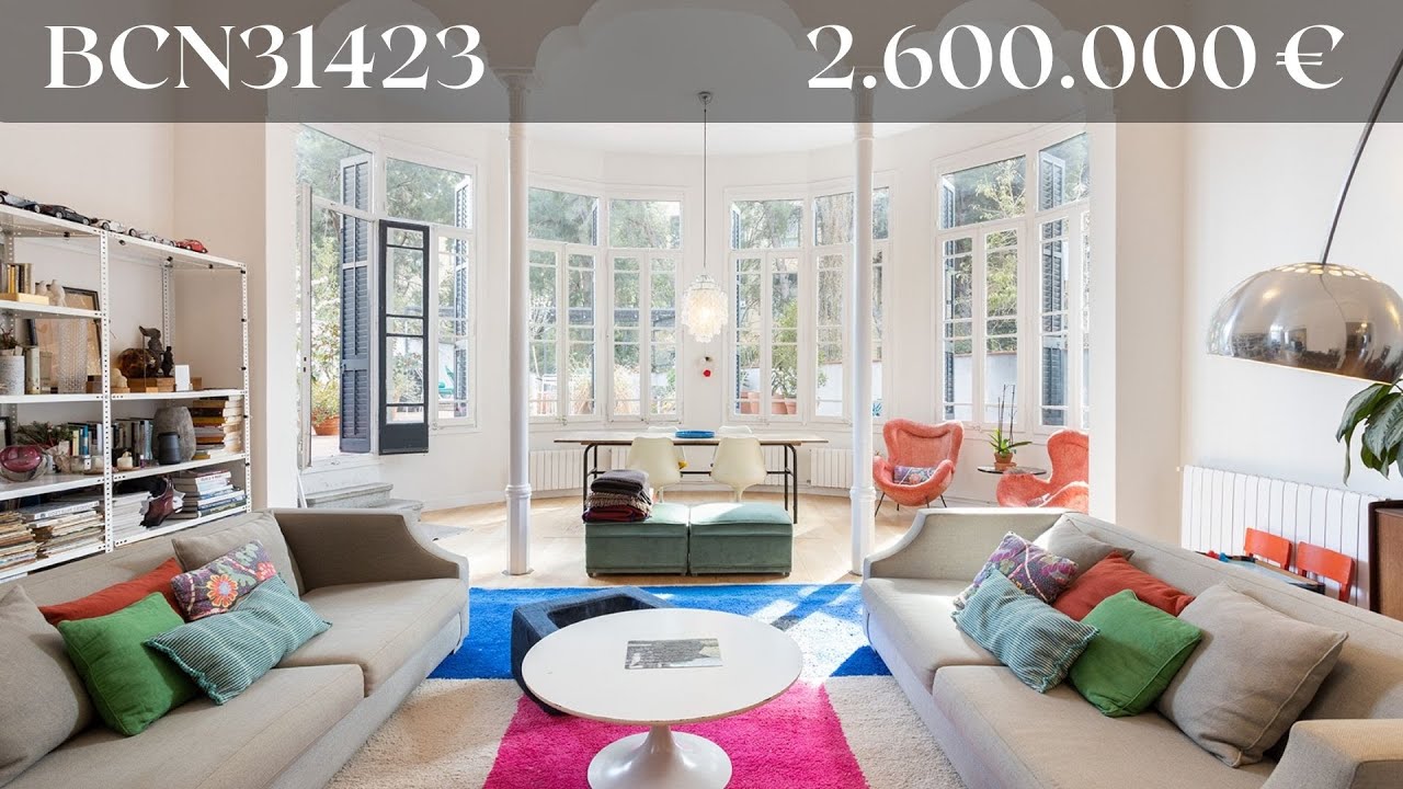 Excepcional casa clásica reformada de 1930 en venta en Sant Gervasi, Barcelona