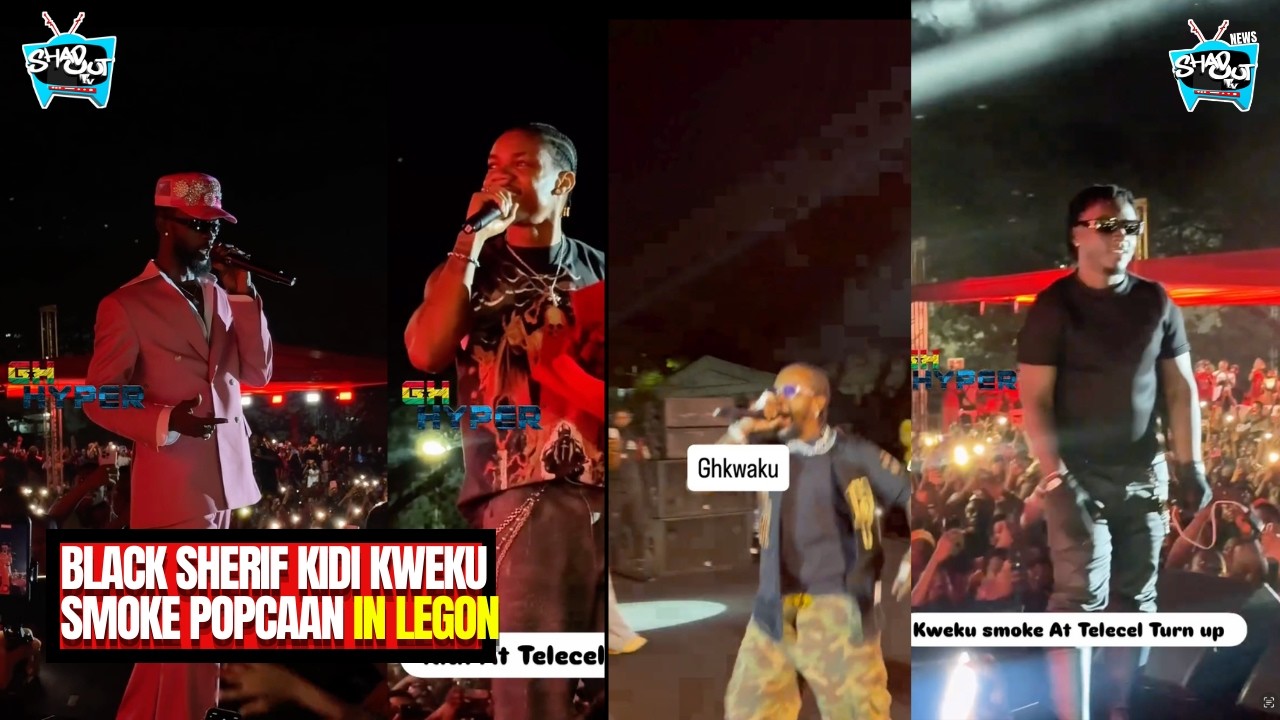 Black Sherif Kidi Kwaku Smoke Popcaan Shutdown University of Ghana Athletic Oval Concert -Full Show