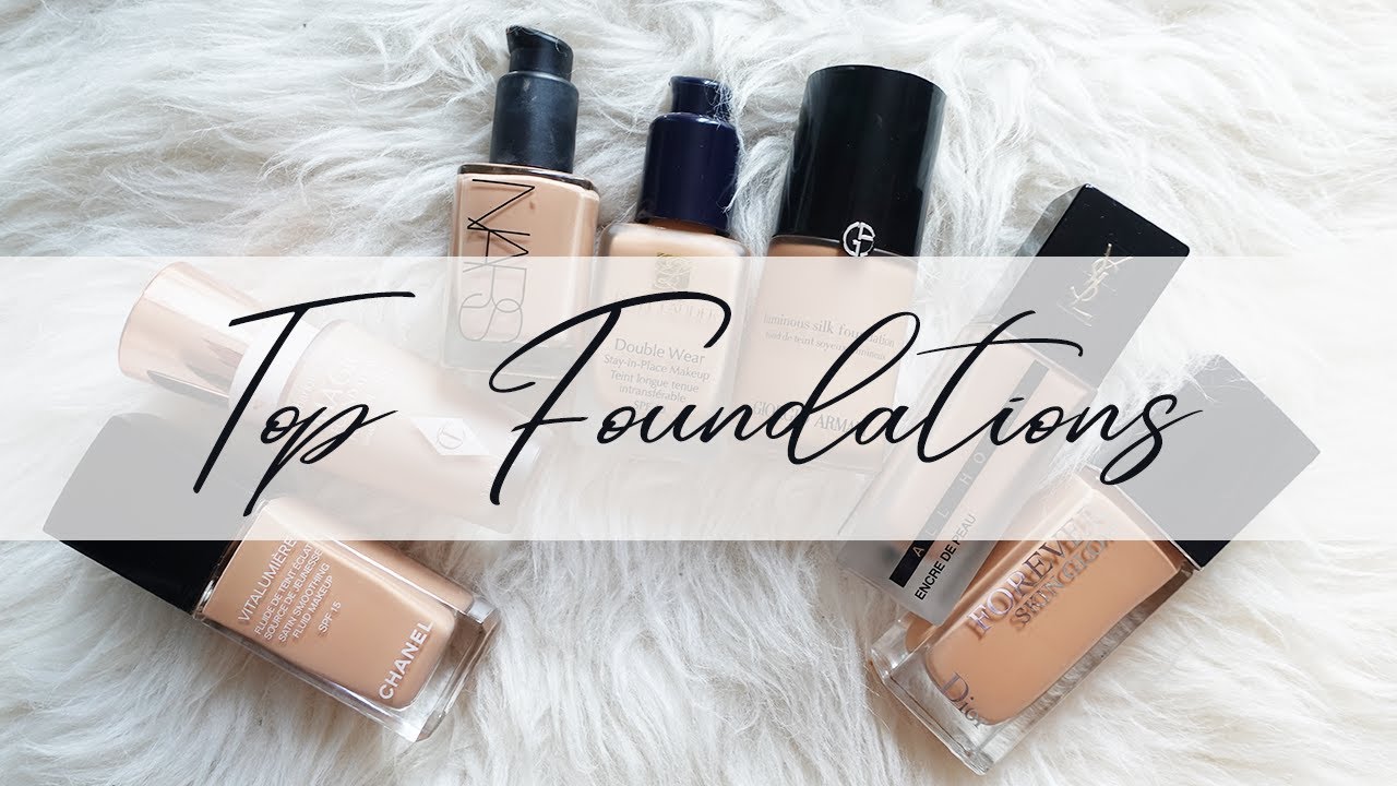 TOP 7 FOUNDATIONS | DRY SKIN | OLIVE SKINTONE