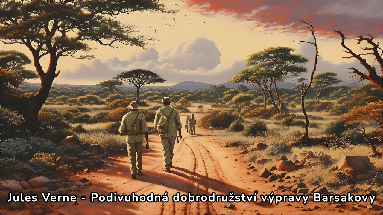 Jules Verne - Podivuhodná dobrodružství výpravy Barsakovy | Napínavá cesta do srdce Afriky Mluvené