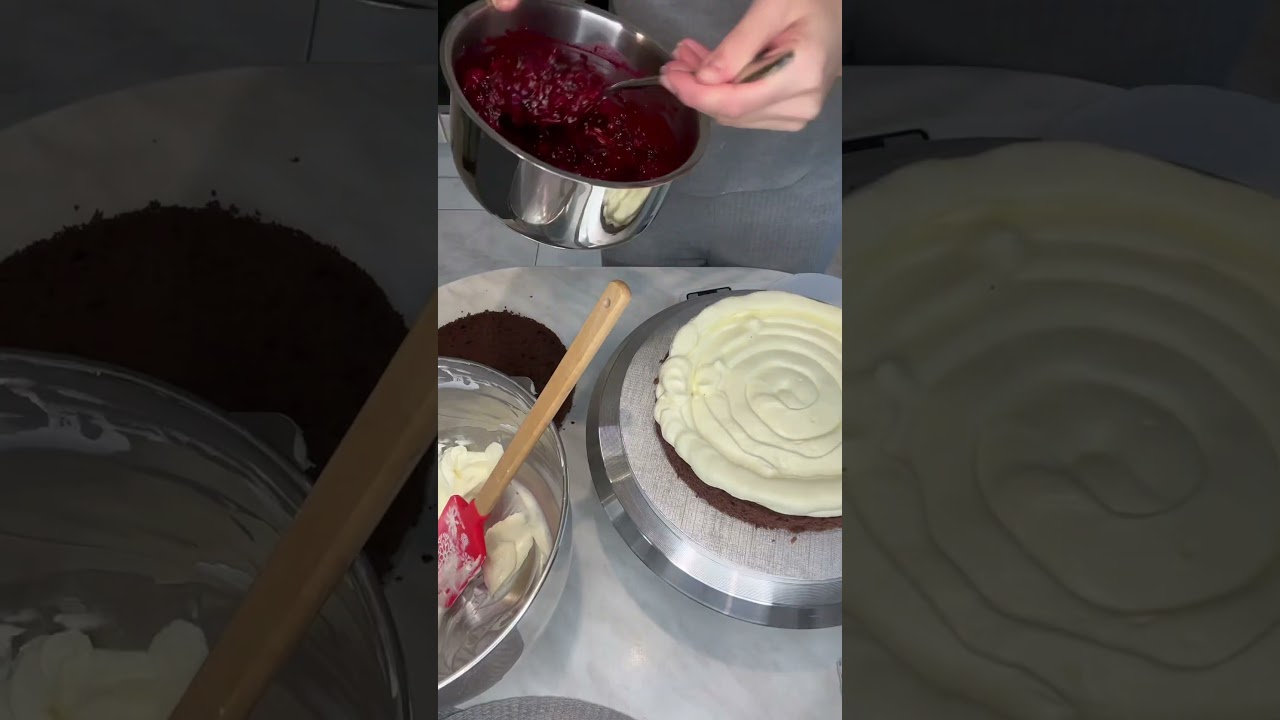 Торт черный лес 👩🏻‍🍳 