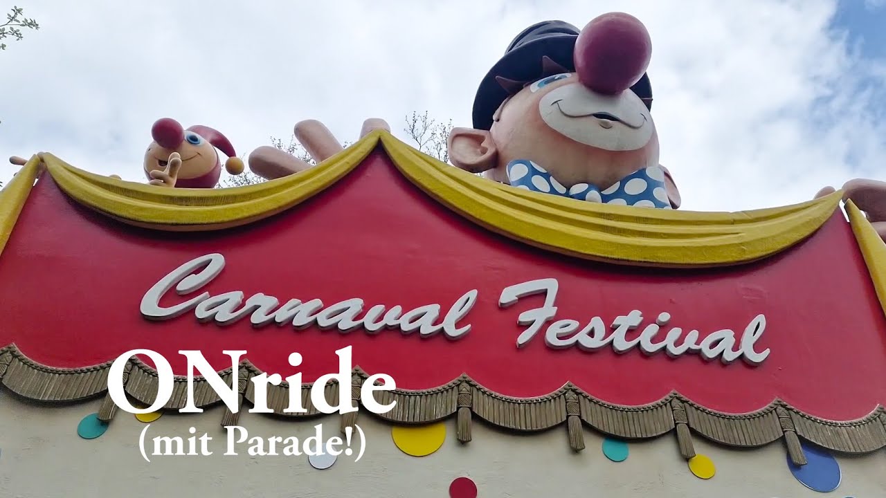 Efteling | Carnaval Festival (ONride) mit Parade