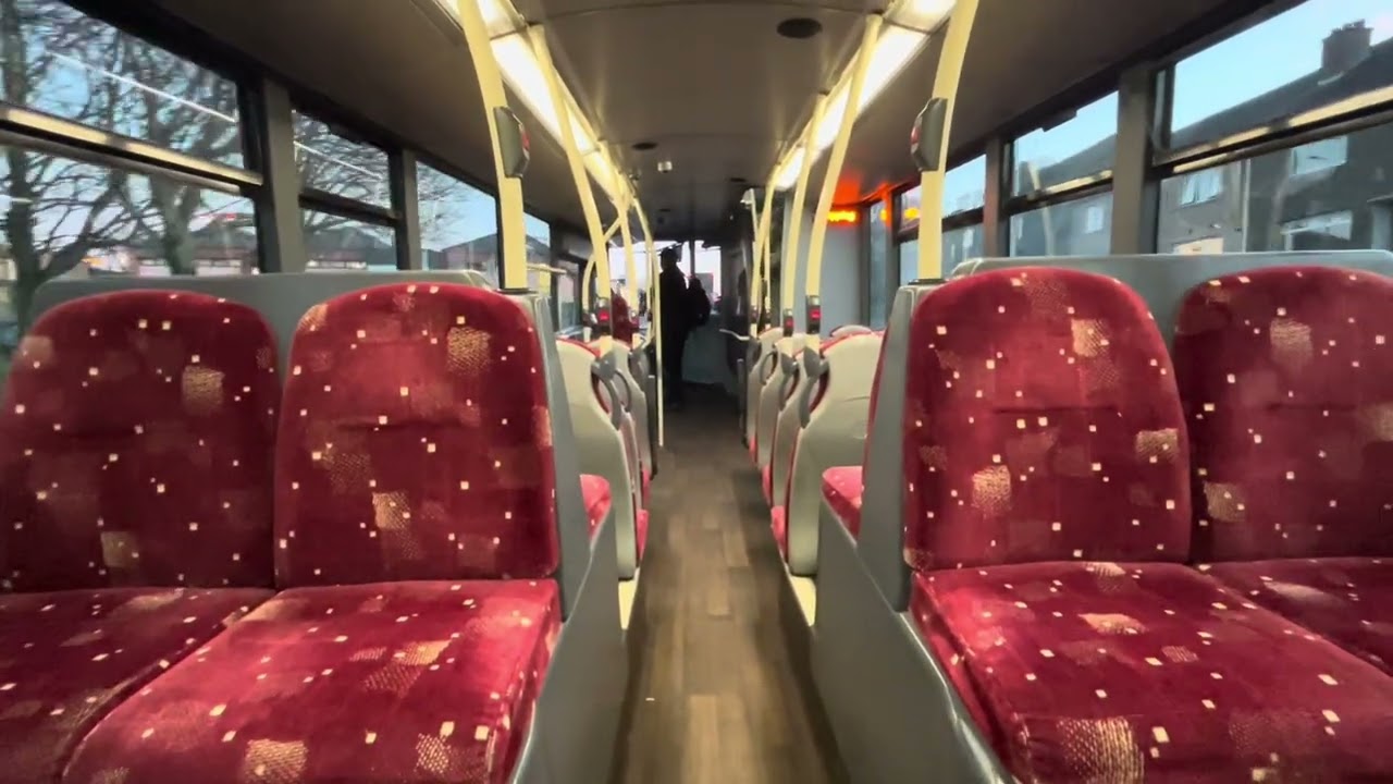 Loud axles hill climb | Lothian Buses 1025 | LXZ 5410