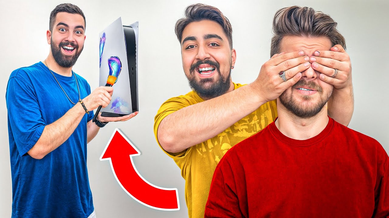 وسایل بنیامین رو یواشکی کاستوم کردیم🤫