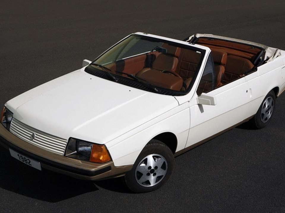 #881. Renault fuego cabriolet heuliez 1982 (Prototype Car)