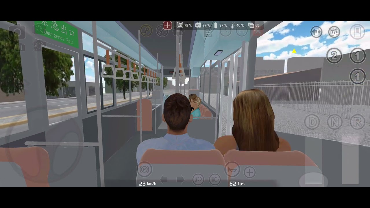Proton Bus Simulator - Hino HS8JRVL-UTF Euro5  With ZF 6AP1000