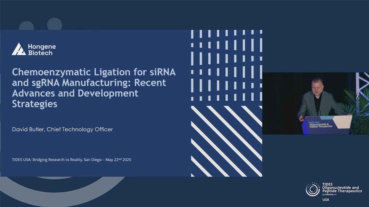 Hongene at TIDES USA 2025: Chemoenzymatic Ligation for siRNA and sgRNA Manufacturing