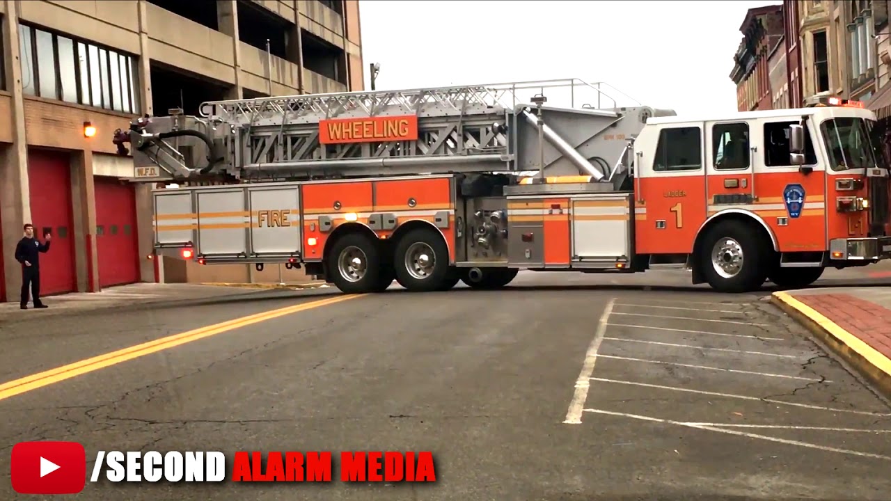 FIRE BUFF MOTIVATION - BEST VEHICLE CATCHES (EARLY SPRING 2018) - WHEELING WV FIRE DEPT