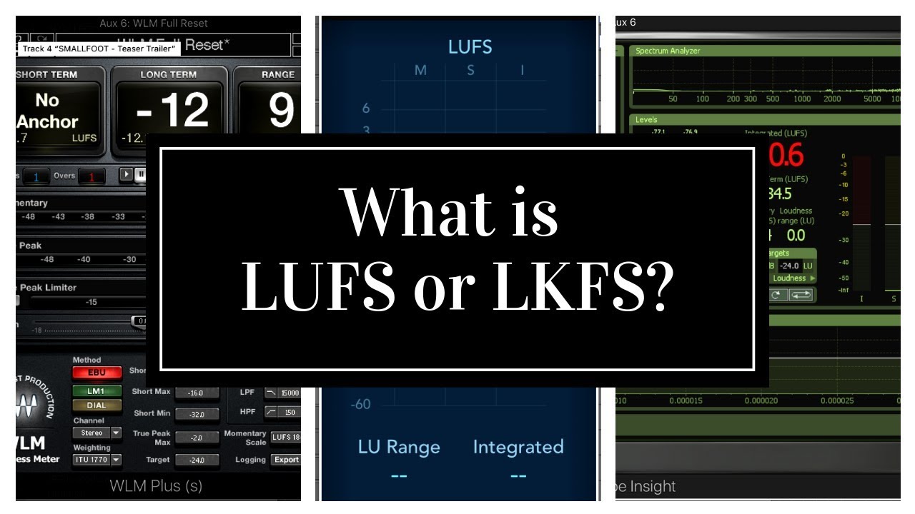 What is LUFS or LKFS?