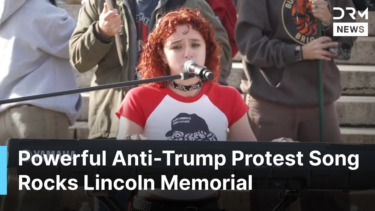 MUST WATCH: Thousands Rally at DC Protest as Earth to Eve Delivers Fiery Anti-Trump Song | AC1G