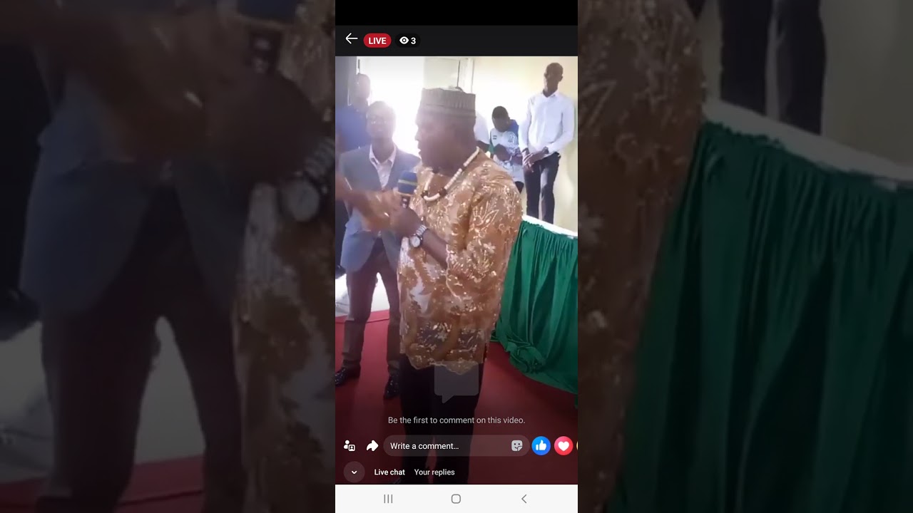 Minister of Local Government Hon. Tamba Lamina on the conflict between the Mandigos and the Limbas.