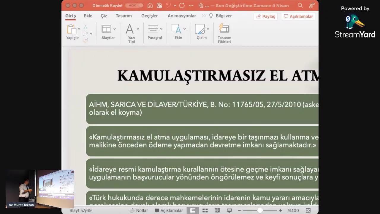 KAMULAŞTIRMA SEMİNERİ